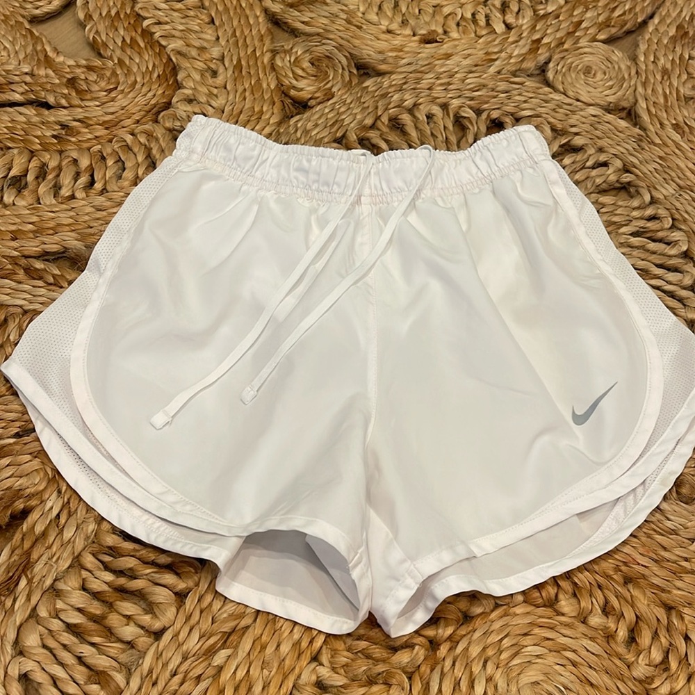 Dri Fit Nike running short,  White Nike Running Shorts size XS